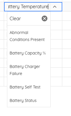 Aggregation Dropdown