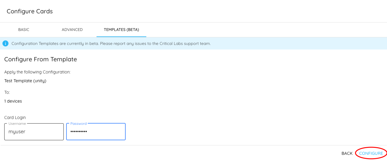 Preview and Configure